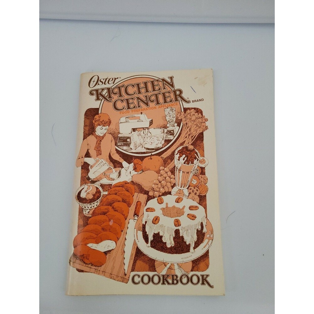 Vintage Oster Kitchen Center Cookbook - 1960s or 1970s